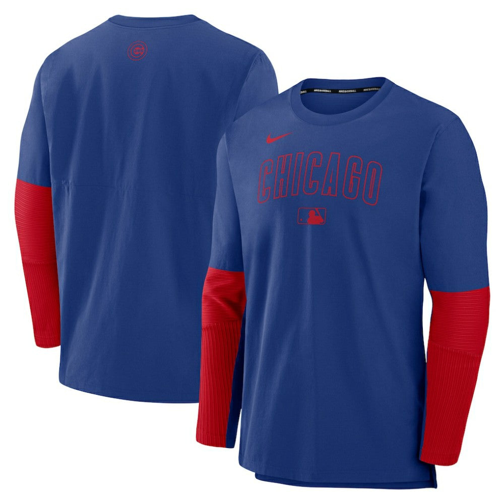 Chicago Cubs Nike Authentic Collection Player Dri-FIT Lightweight Pullover  Discount
