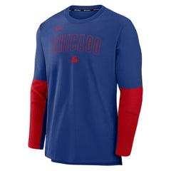 Chicago Cubs Nike Authentic Collection Player Dri-FIT Lightweight Pullover  Discount