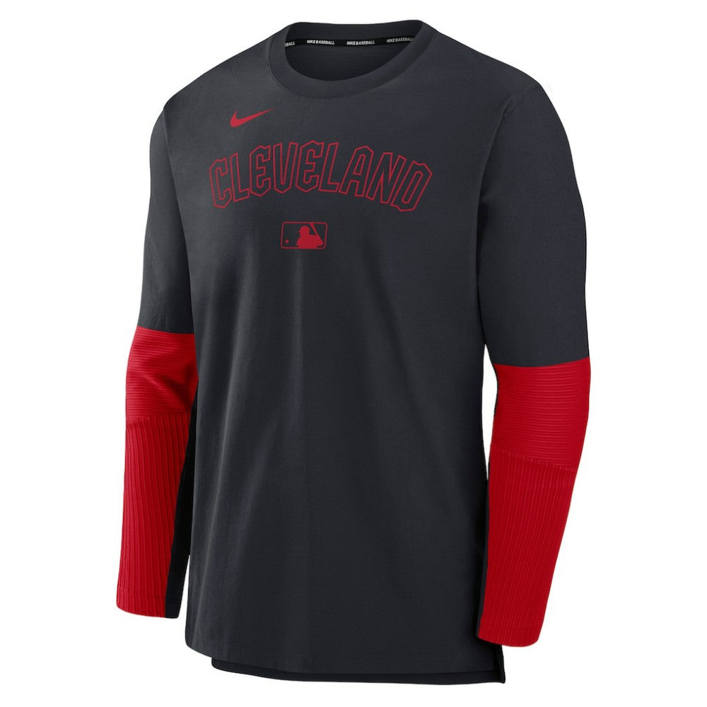 Cleveland Guardians Nike Authentic Collection Player Dri-FIT Lightweight Pullover  Sale