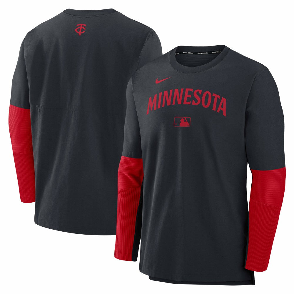 Minnesota Twins Nike Authentic Collection Player Dri-FIT Lightweight Pullover  for sale