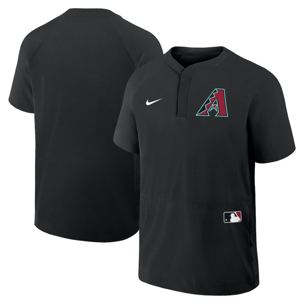 Arizona Diamondbacks Nike Authentic Collection Raglan Short Sleeve Windshirt Online