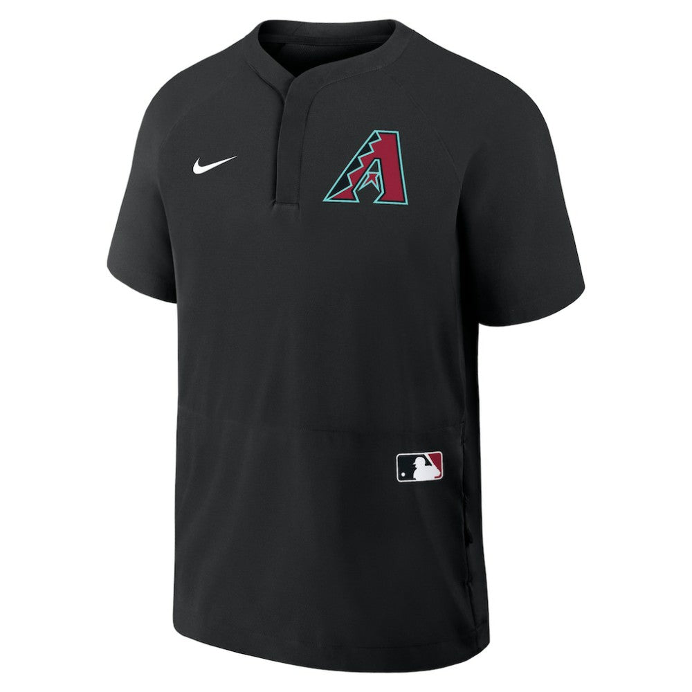 Arizona Diamondbacks Nike Authentic Collection Raglan Short Sleeve Windshirt Online