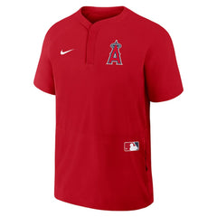 Los Angeles Angels Nike Authentic Collection Raglan Short Sleeve Windshirt Near Me