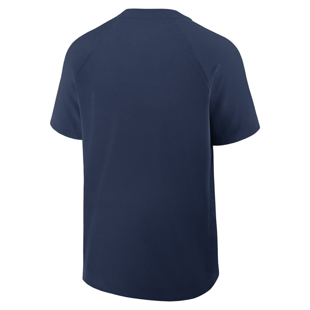 Milwaukee Brewers Nike Authentic Collection Raglan Short Sleeve Windshirt Discount