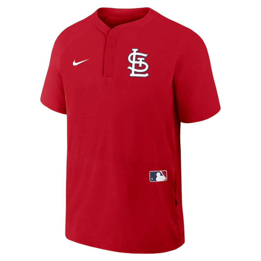 St. Louis Cardinals Nike Authentic Collection Raglan Short Sleeve Windshirt Near Me