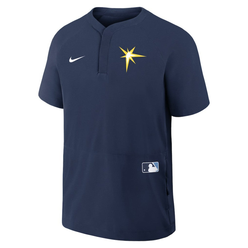 Tampa Bay Rays Nike Authentic Collection Raglan Short Sleeve Windshirt Discount