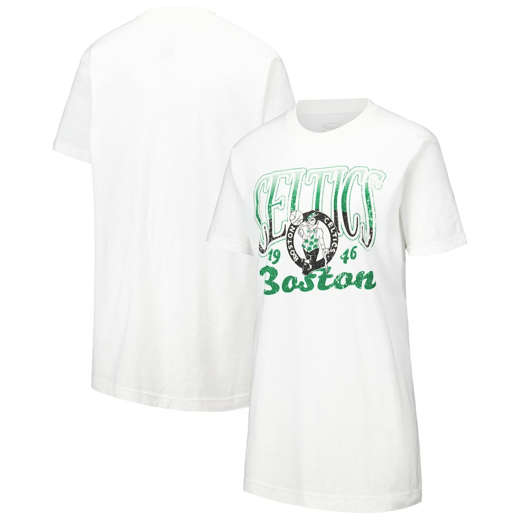 Boston Celtics Stadium Essentials Women's Sky High T-Shirt White