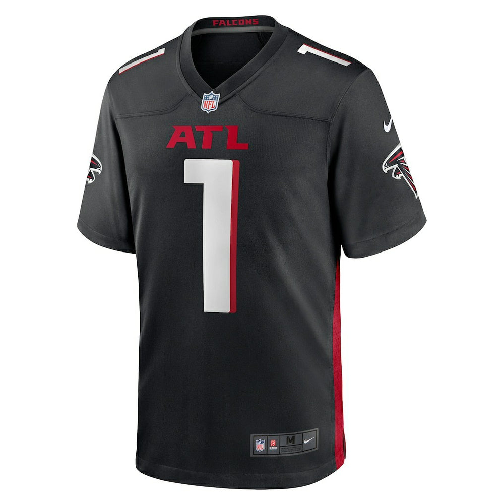 Number 1 Groom Atlanta Falcons Game Jersey - Black - Nike