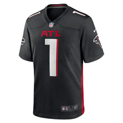 Number 1 Groom Atlanta Falcons Game Jersey - Black - Nike