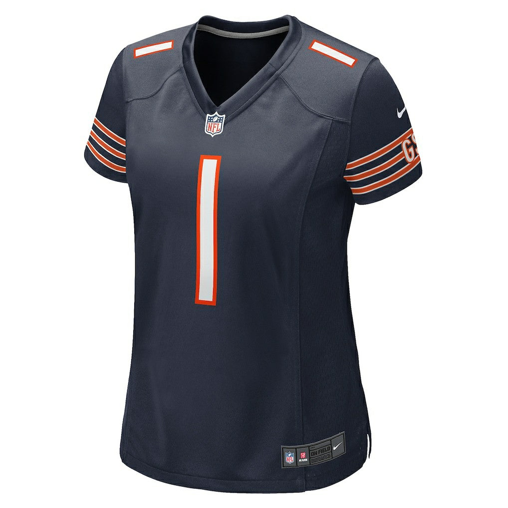 Number 1 Bride Chicago Bears Women's Game Jersey - Navy - Nike