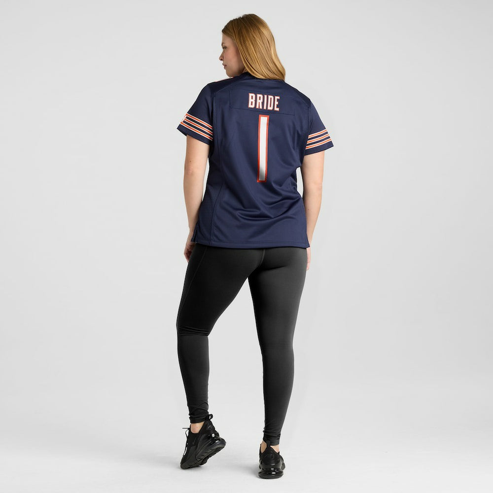 Number 1 Bride Chicago Bears Women's Game Jersey - Navy - Nike