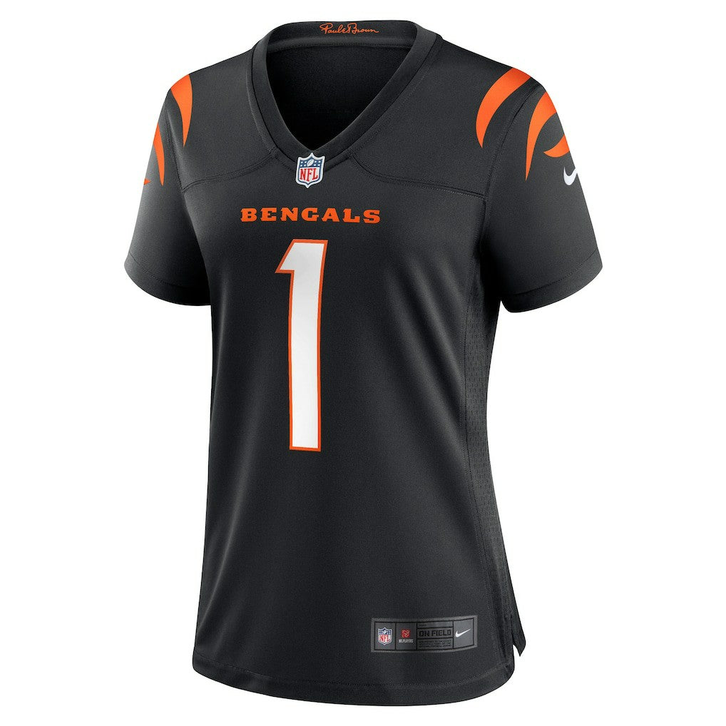 Number 1 Bride Cincinnati Bengals Women's Game Jersey - Black - Nike