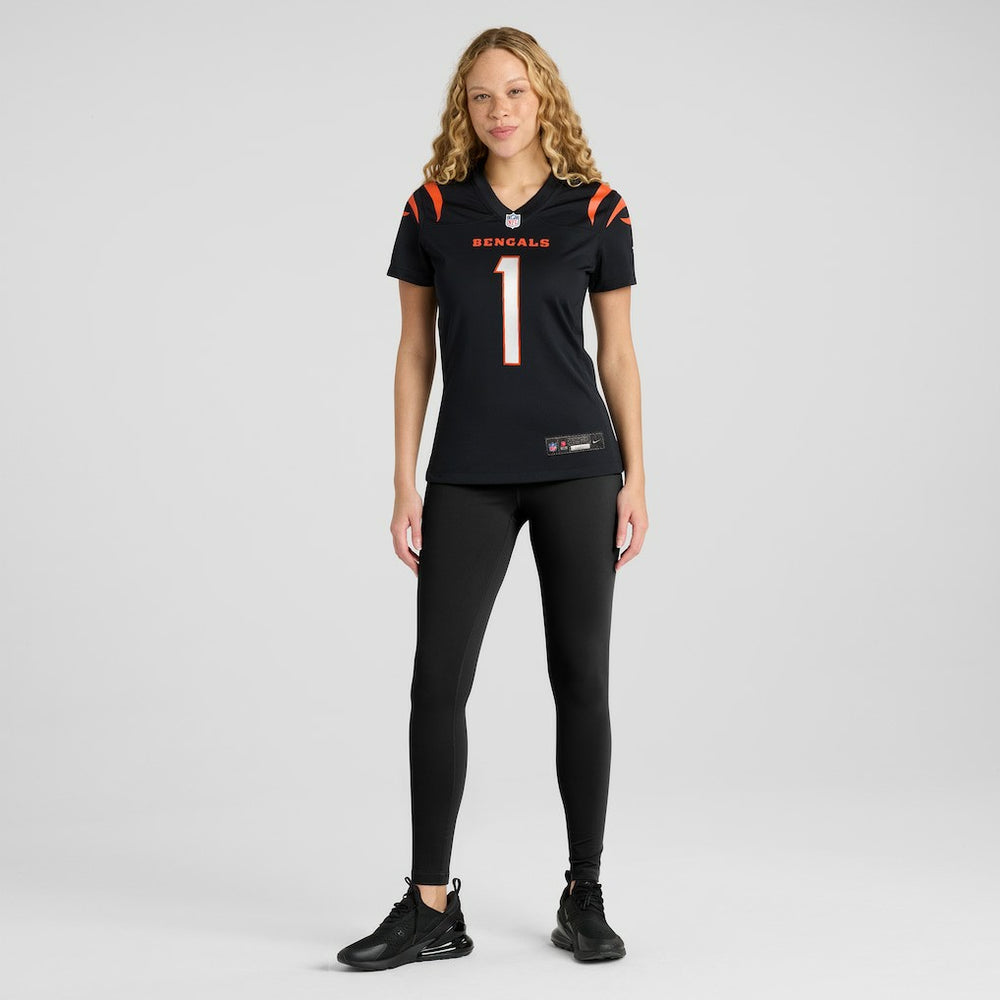 Number 1 Bride Cincinnati Bengals Women's Game Jersey - Black - Nike