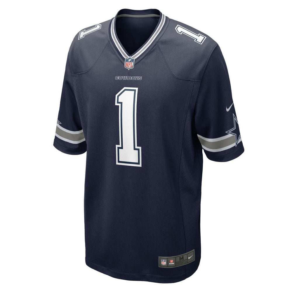 Number 1 Groom Dallas Cowboys Game Jersey - Navy - Nike