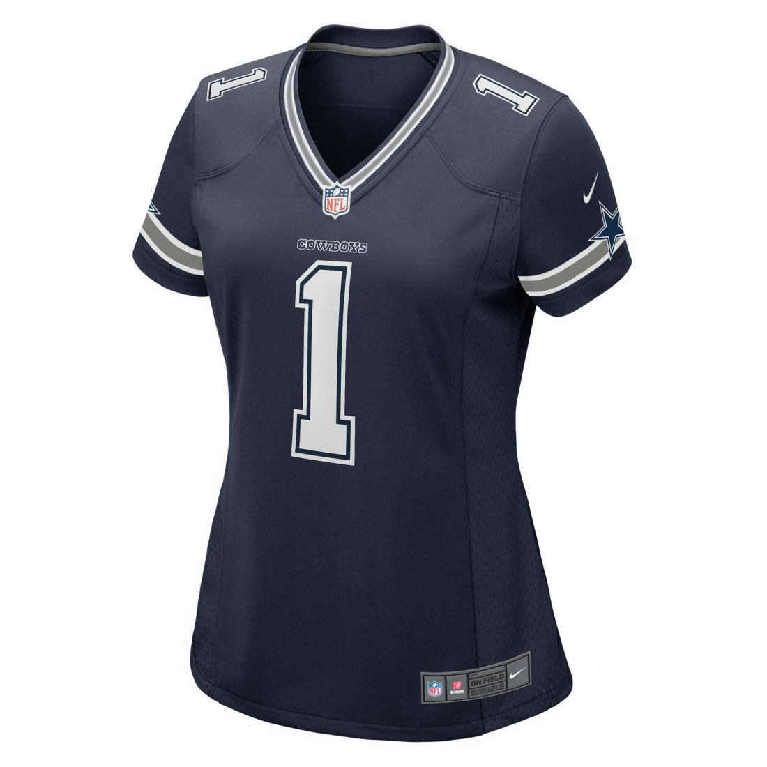 Number 1 Bride Dallas Cowboys Women's Game Jersey - Navy - Nike