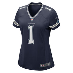 Number 1 Bride Dallas Cowboys Women's Game Jersey - Navy - Nike