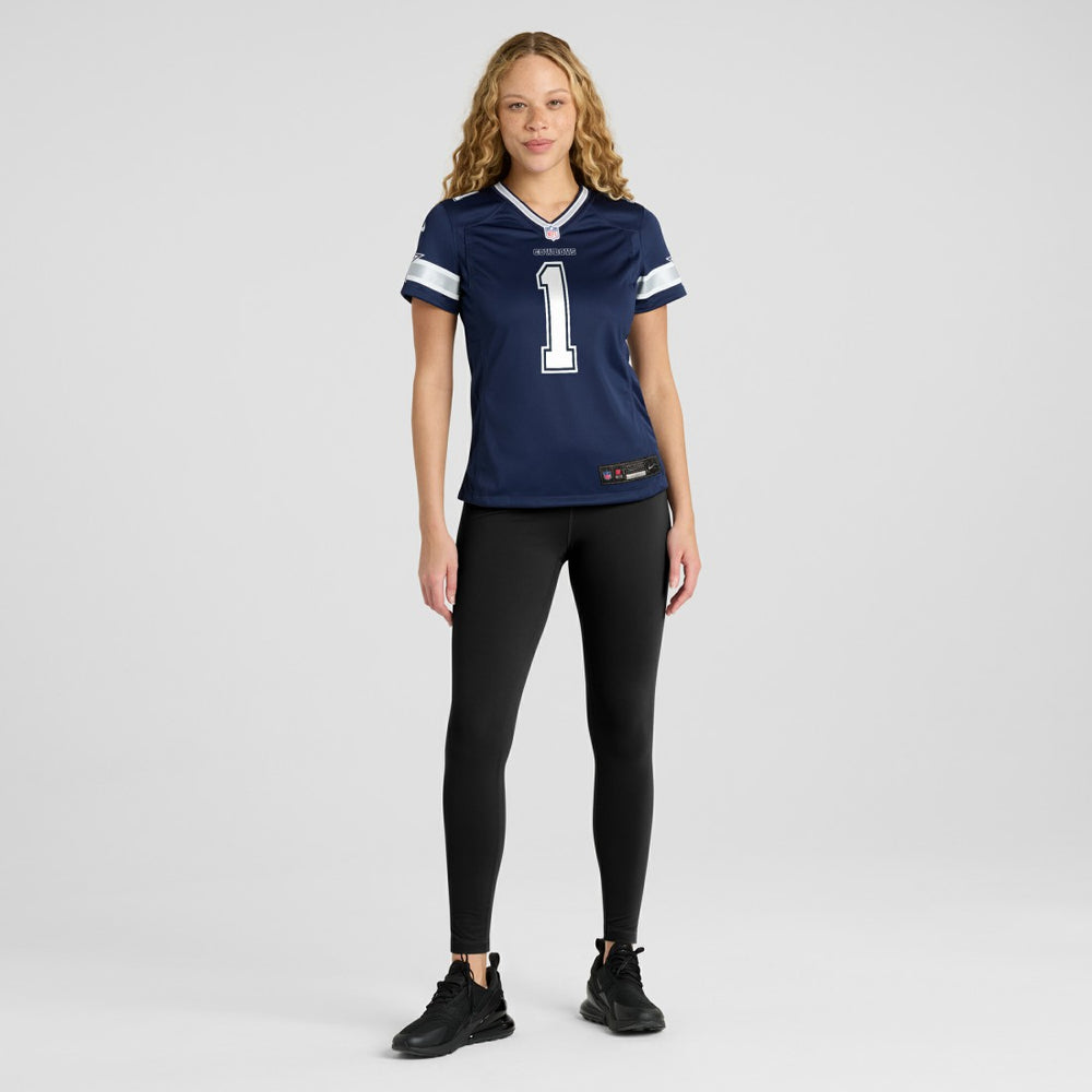 Number 1 Bride Dallas Cowboys Women's Game Jersey - Navy - Nike