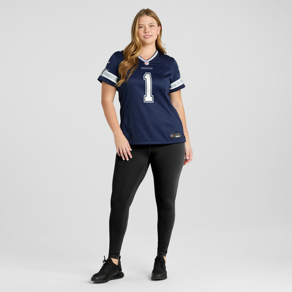 Number 1 Bride Dallas Cowboys Women's Game Jersey - Navy - Nike