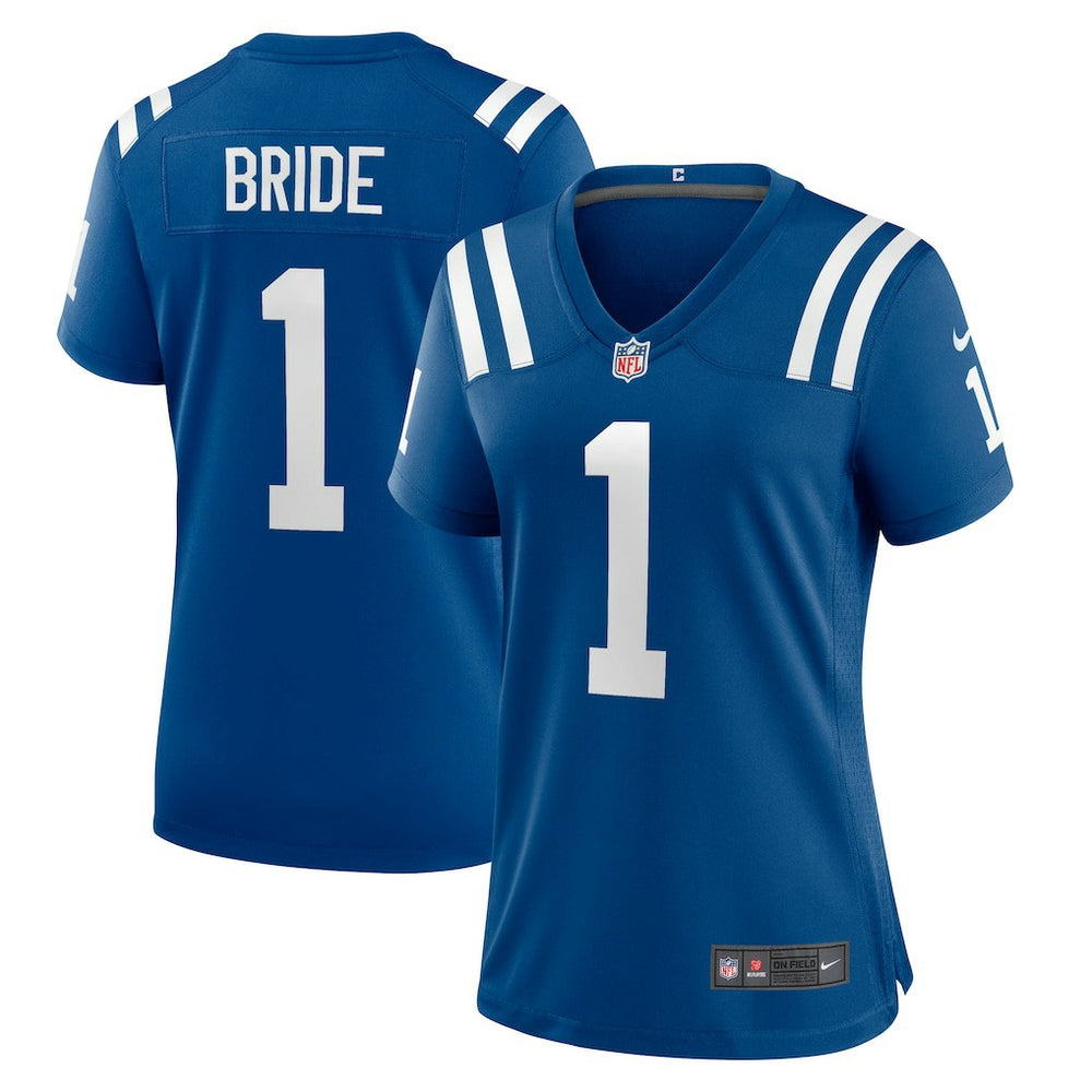 Number 1 Bride Indianapolis Colts Women's Game Jersey - Royal - Nike