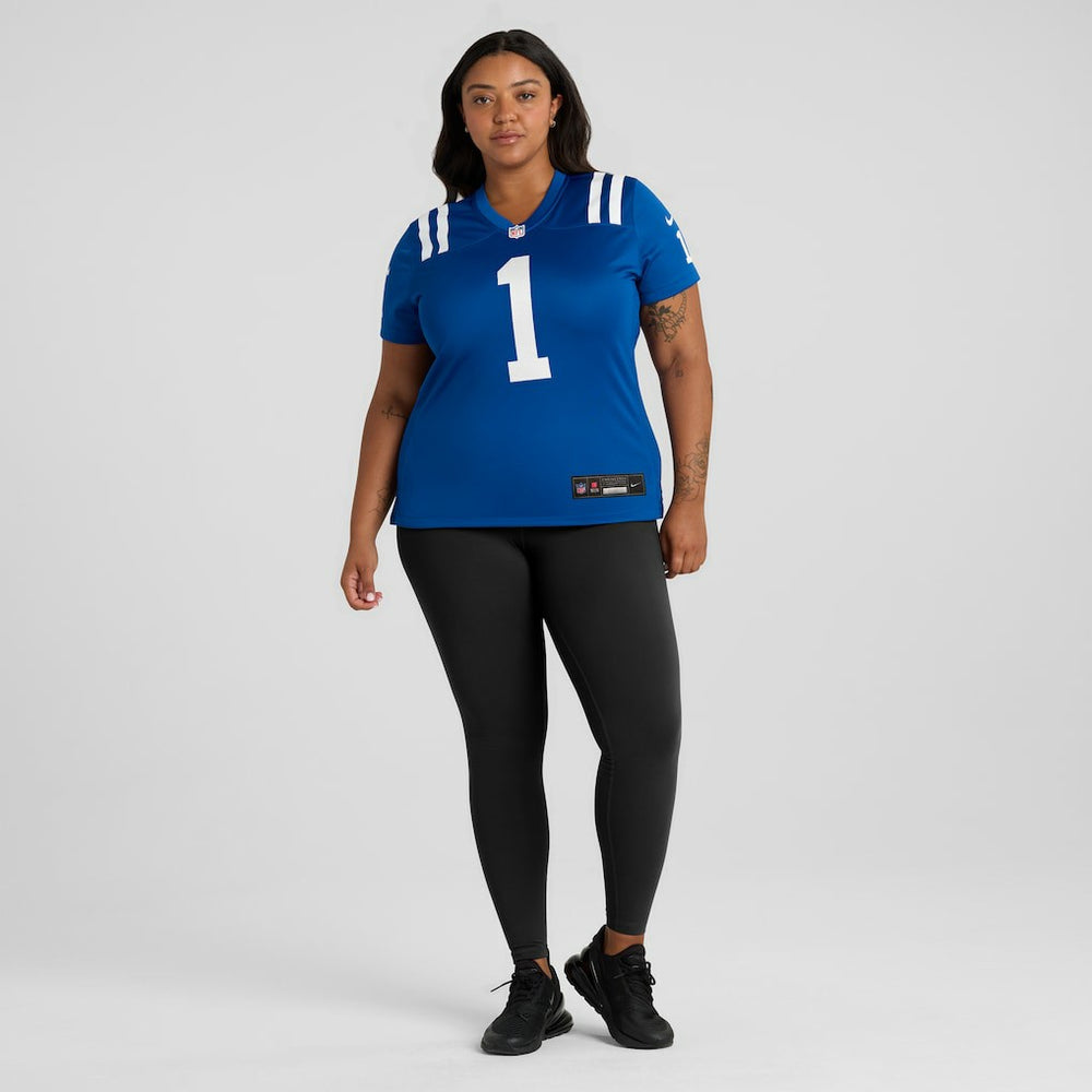 Number 1 Bride Indianapolis Colts Women's Game Jersey - Royal - Nike