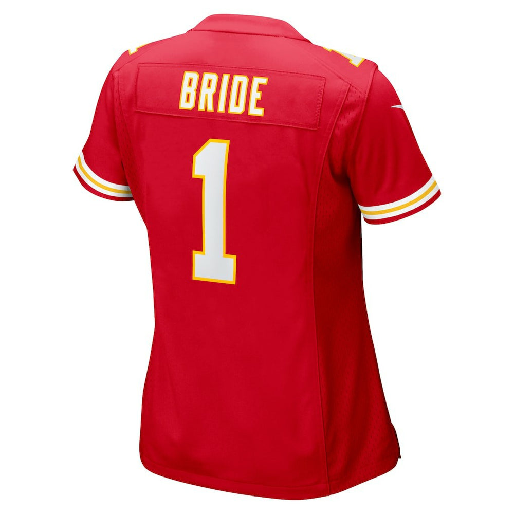 Number 1 Bride Kansas City Chiefs Women's Game Jersey - Red - Nike