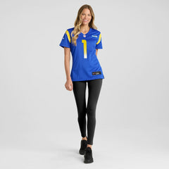 Number 1 Bride Los Angeles Rams Women's Game Jersey - Royal - Nike
