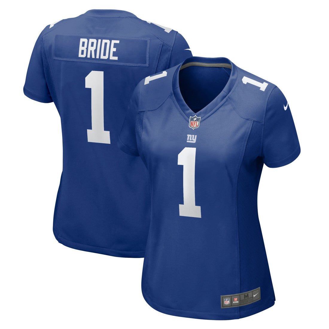 Number 1 Bride New York Giants Women's Game Jersey - Royal - Nike