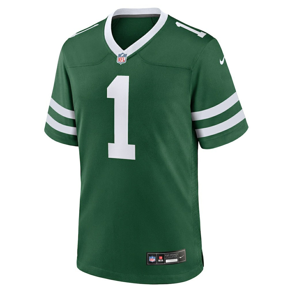 Number 1 Groom New York Jets Game Jersey - Legacy Green - Nike