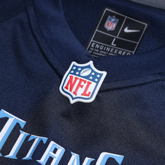 Number 1 Groom Tennessee Titans Game Jersey - Navy - Nike