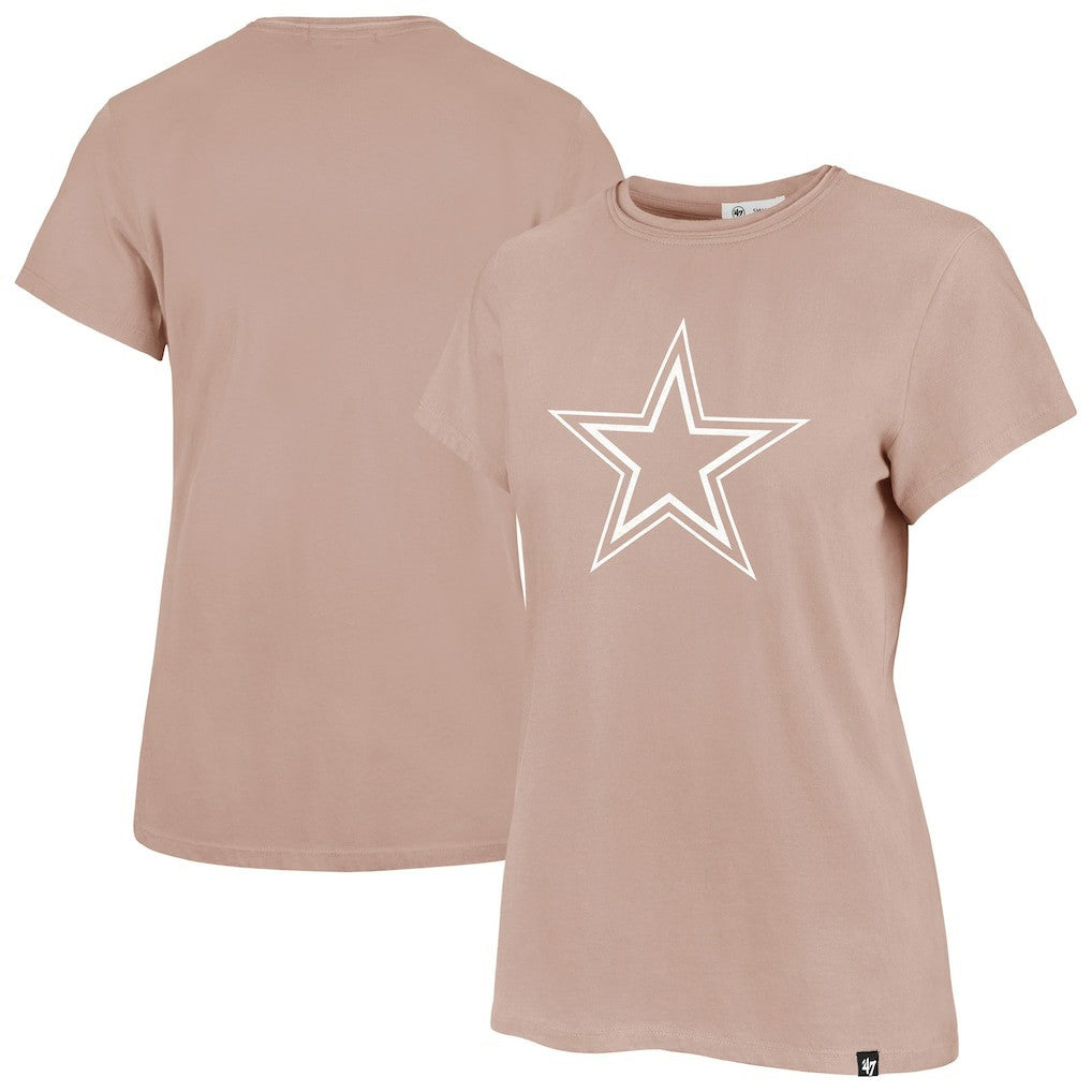 Dallas Cowboys '47 Women's Premier Frankie T-Shirt - Light Pink - 47 brand