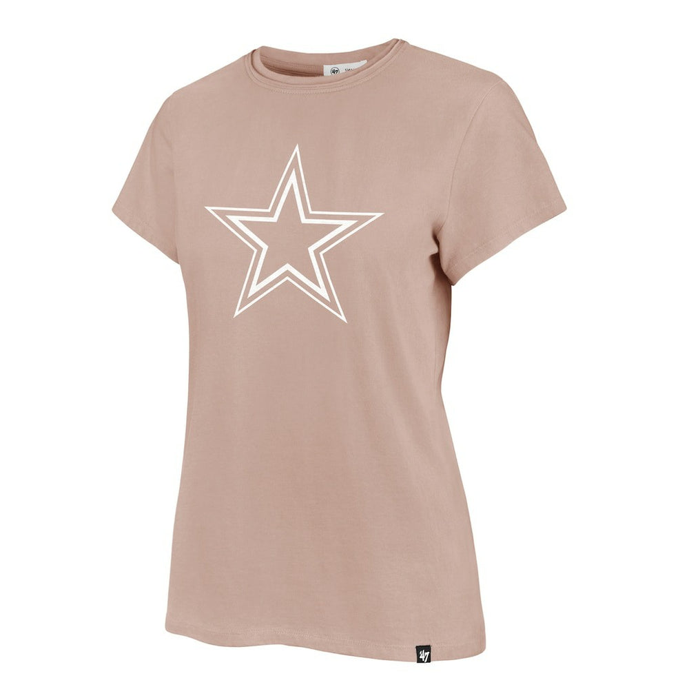 Dallas Cowboys '47 Women's Premier Frankie T-Shirt - Light Pink - 47 brand