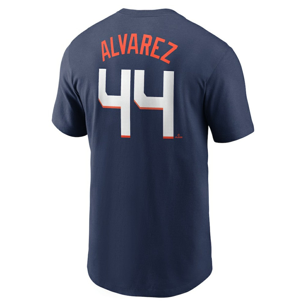 Yordan Alvarez Houston Astros Nike 2025 City Connect Fuse Name & Number T-Shirt Discount