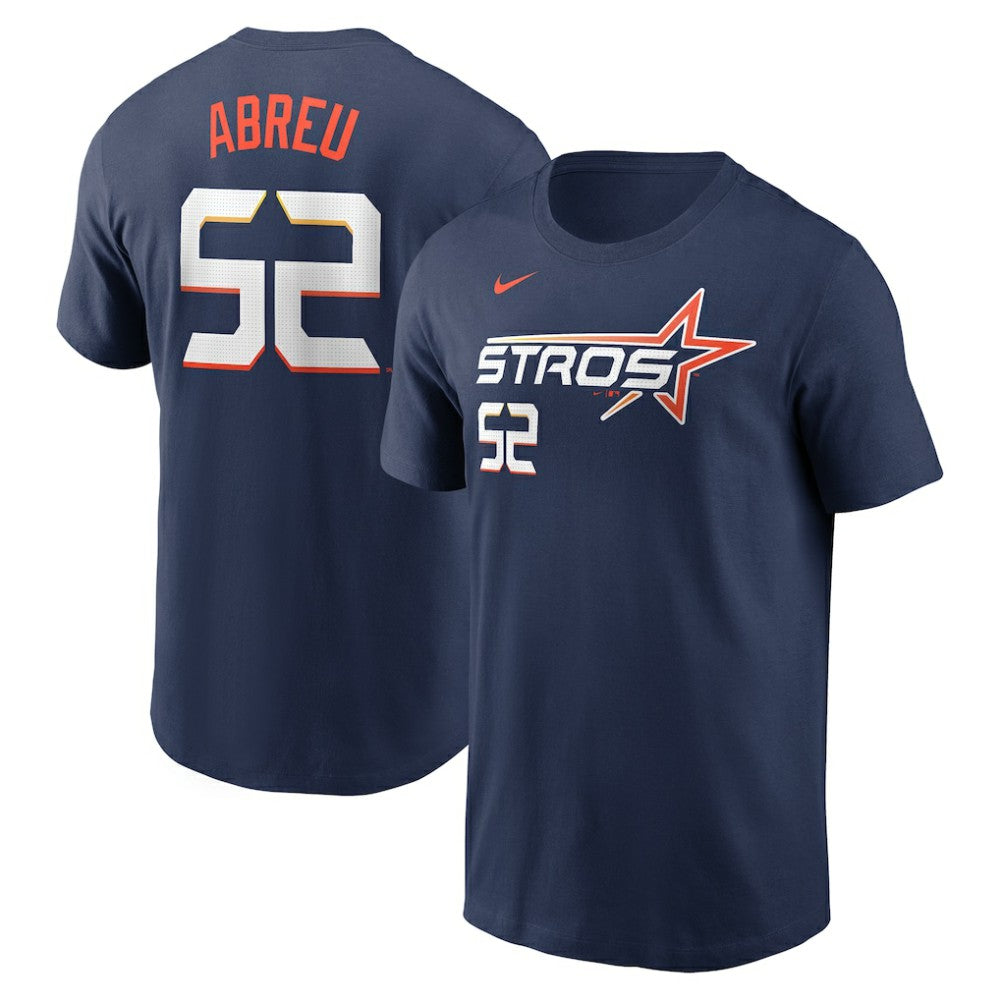 Bryan Abreu Houston Astros Nike 2025 City Connect Fuse Name & Number T-Shirt Sale