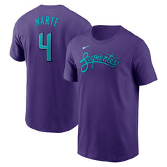 Ketel Marte Arizona Diamondbacks Nike 2025 City Connect Fuse Name & Number T-Shirt Discount