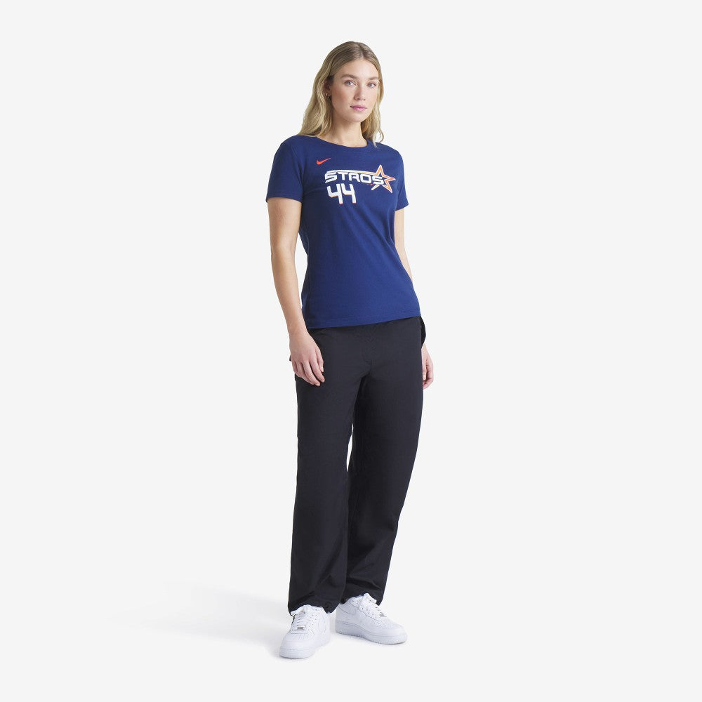 Yordan Alvarez Houston Astros Nike Women's 2025 City Connect Fuse Name & Number T-Shirt Discount