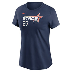 Jose Altuve Houston Astros Nike Women's 2025 City Connect Fuse Name & Number T-Shirt Outlet