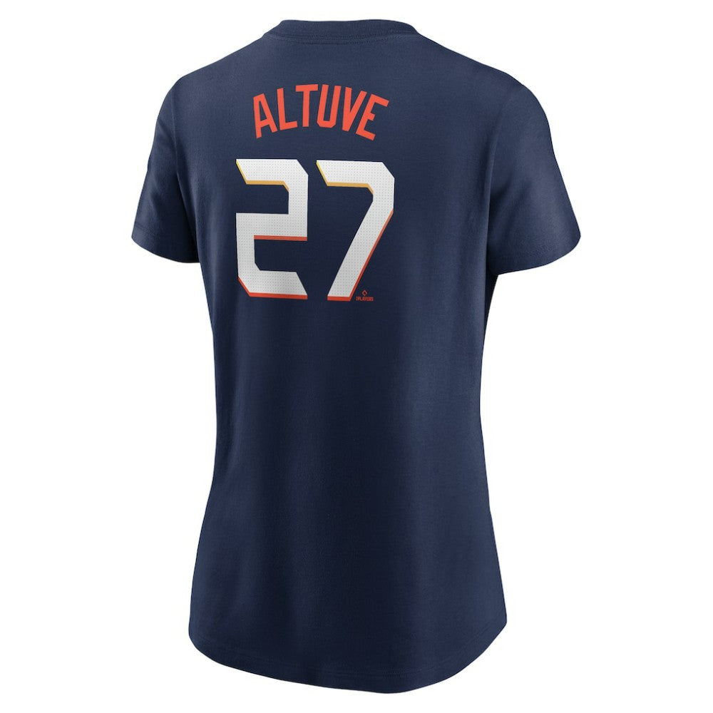 Jose Altuve Houston Astros Nike Women's 2025 City Connect Fuse Name & Number T-Shirt Outlet