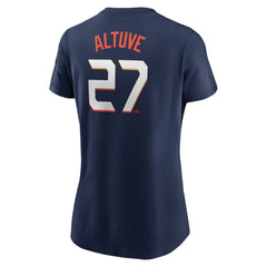 Jose Altuve Houston Astros Nike Women's 2025 City Connect Fuse Name & Number T-Shirt Outlet