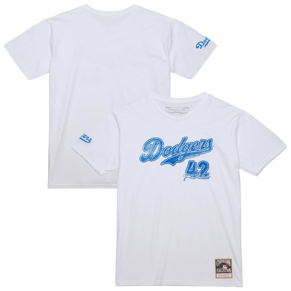 Jackie Robinson Los Angeles Dodgers Mitchell & Ness Cooperstown Collection Player T-Shirt Online