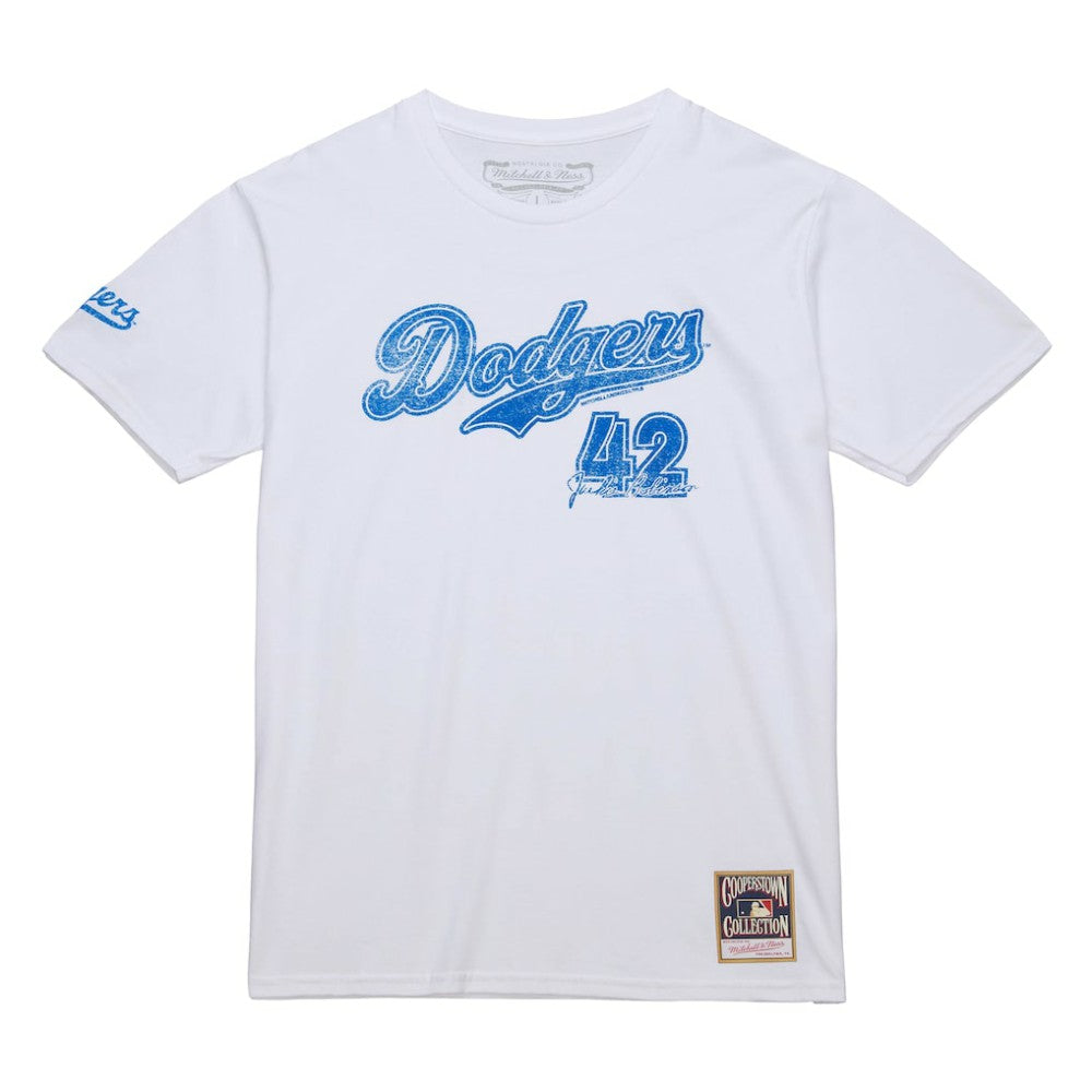 Jackie Robinson Los Angeles Dodgers Mitchell & Ness Cooperstown Collection Player T-Shirt Online