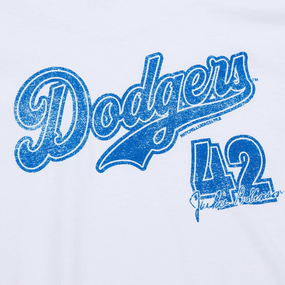 Jackie Robinson Los Angeles Dodgers Mitchell & Ness Cooperstown Collection Player T-Shirt Online