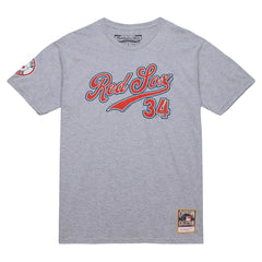 David Ortiz Boston Red Sox Mitchell & Ness Cooperstown Collection Player T-Shirt Discount