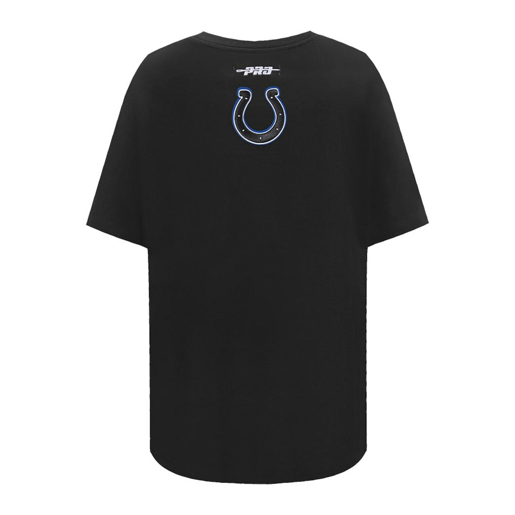 Indianapolis Colts Pro Standard Women's Indiana Nights Colts Oversized T-Shirt - Black - NFL