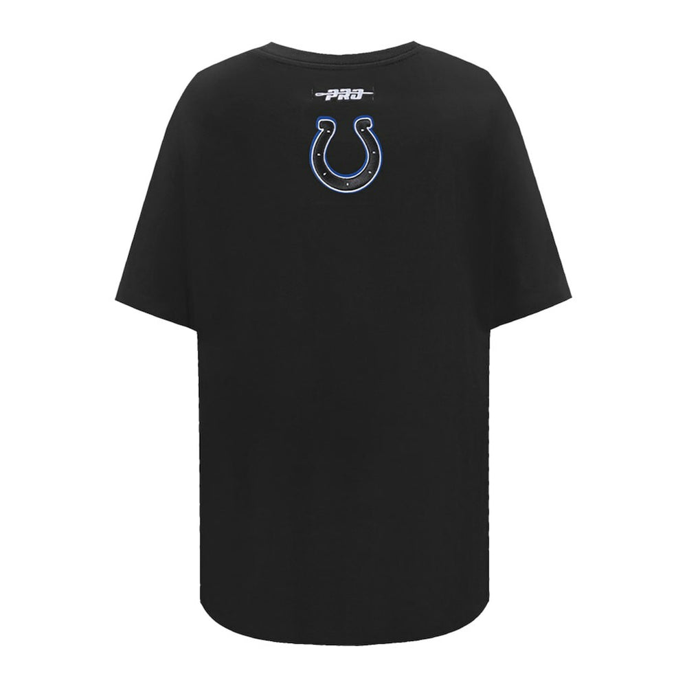 Indianapolis Colts Pro Standard Women's Indiana Nights Colts Oversized T-Shirt - Black - NFL