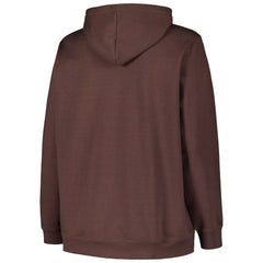 Cleveland Browns '47 Women's Plus Size Clarity Kennedy Pullover Hoodie - Brown - 47 brand