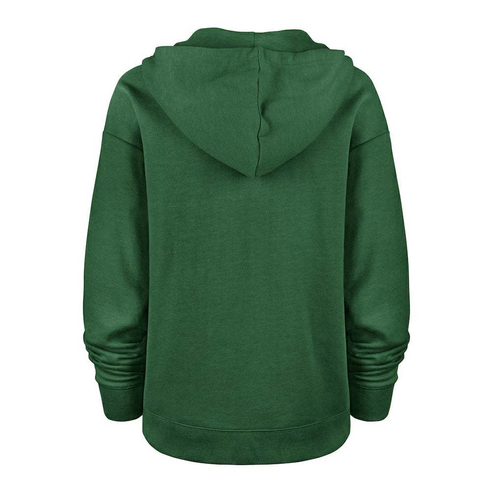 New York Jets '47 Women's Plus Size Clarity Kennedy Pullover Hoodie - Kelly Green - 47 brand