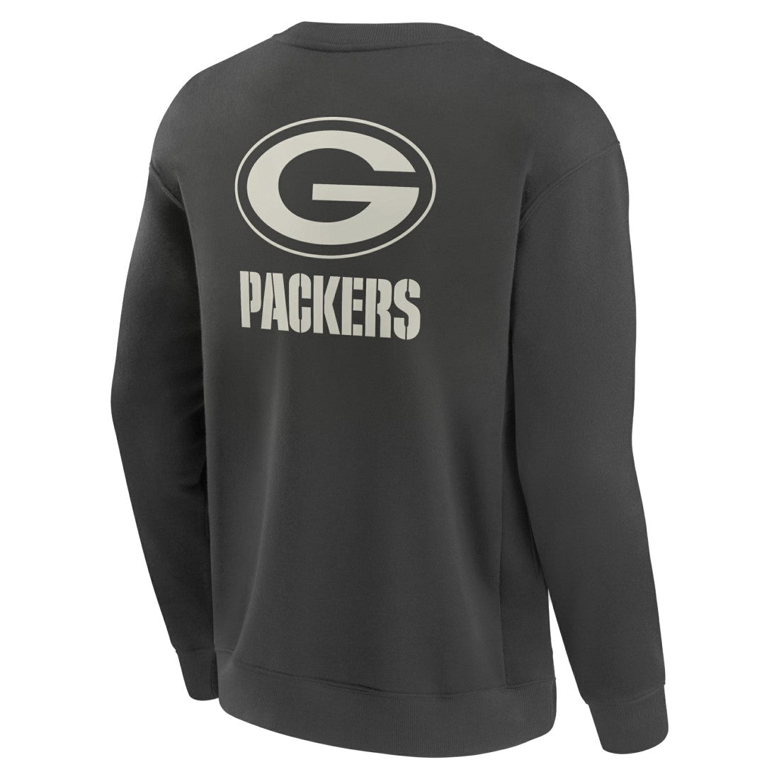 Green Bay Packers Elements Future Ground Lettering Pullover Sweatshirt - Charcoal - Fanatics