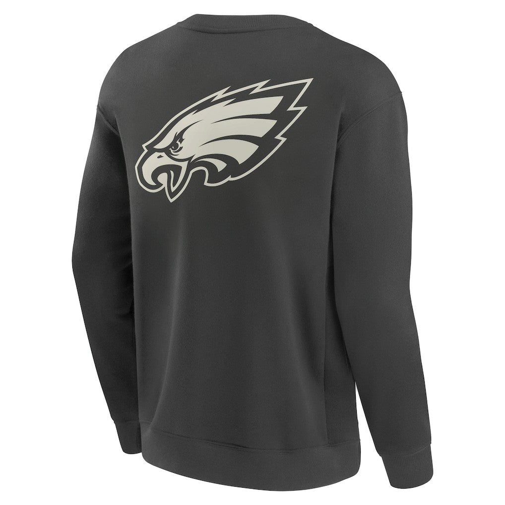 Philadelphia Eagles Elements Future Ground Lettering Pullover Sweatshirt - Charcoal - Fanatics