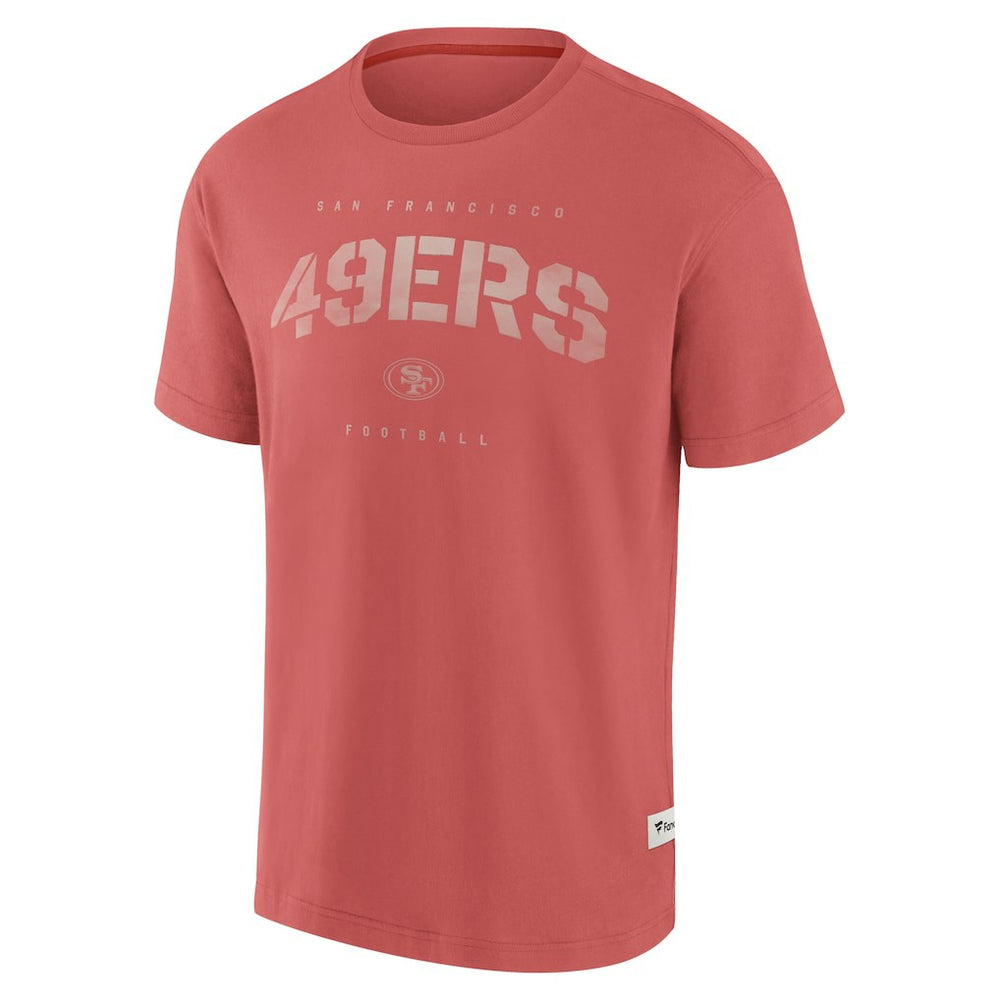 San Francisco 49ers Elements Weathered Tonal Future Ground T-Shirt - Red - Fanatics