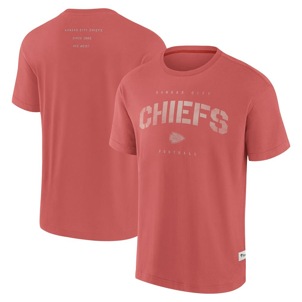 Kansas City Chiefs Elements Weathered Tonal Future Ground T-Shirt - Red - Fanatics